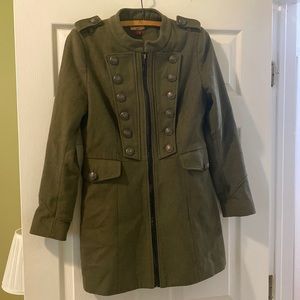 Vintage style wool coat